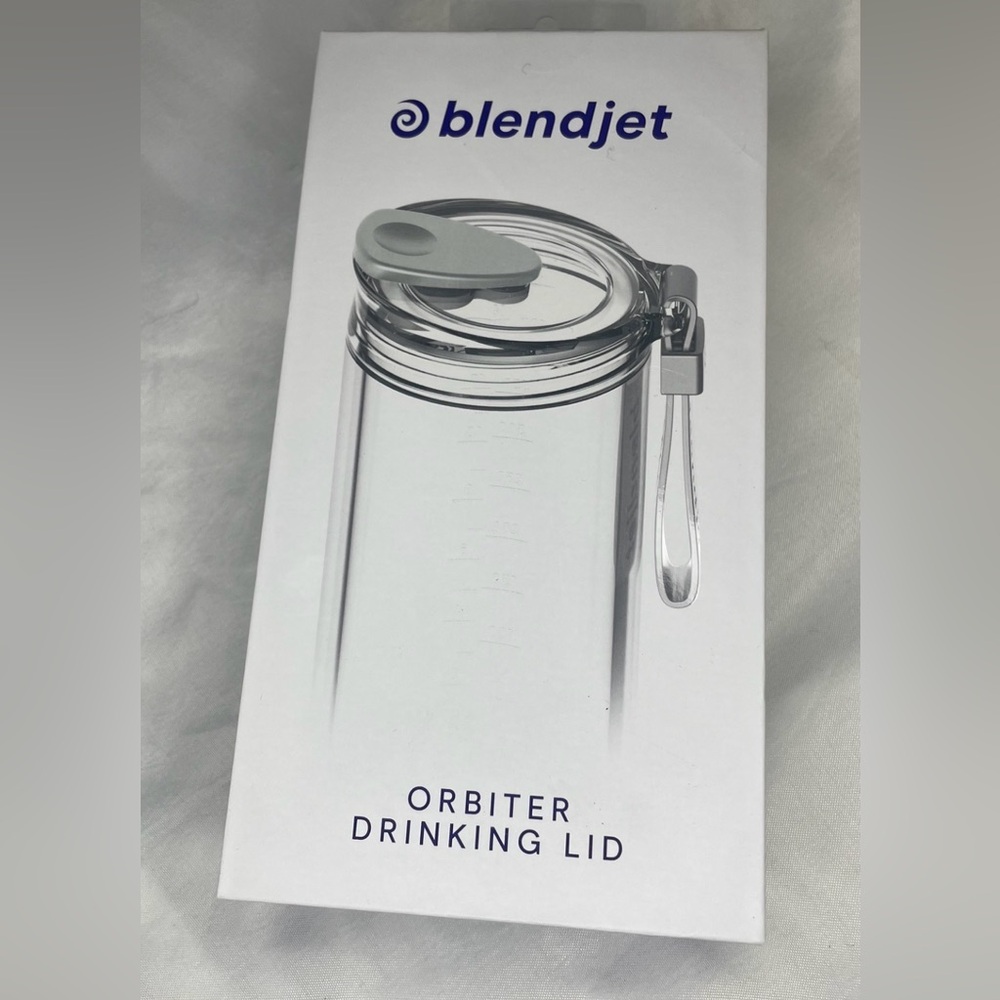 Orbiter Drinking Lid - Clear and Gray